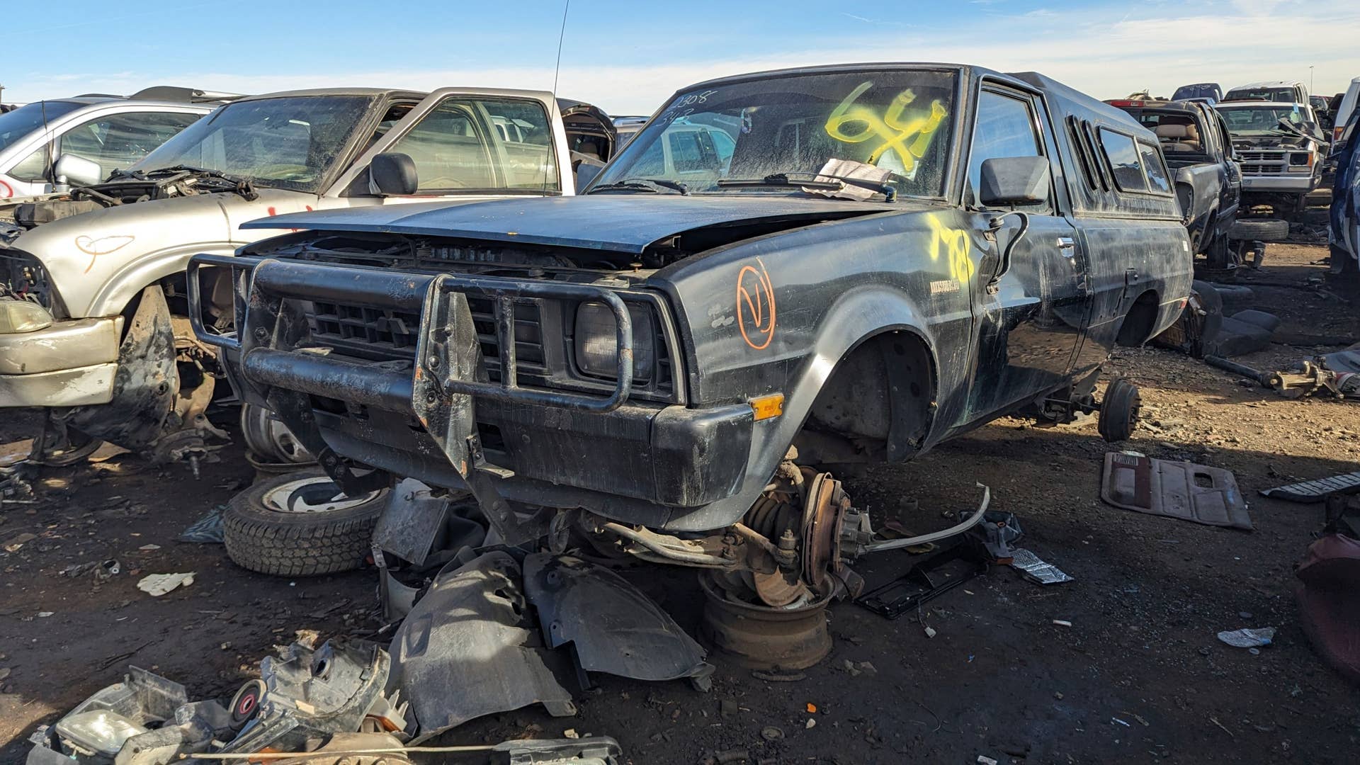 Junkyard Gem: 1983 Mitsubishi 4WD SPX Truck - Autoblog
